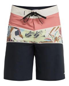 Szorty plażowe dla Mężczyzn SURFSILK STRAIGHT 20" Różowy