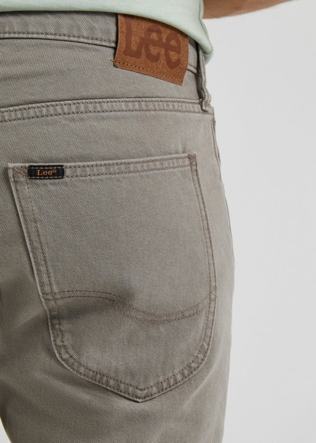 LEE LUKE MĘSKIE SPODNIE MATERIAŁOWE MUSHROOM LIGHT L719KMC62 112333675