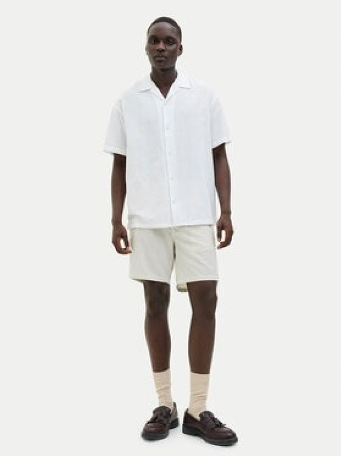 Jack & Jones Szorty materiałowe Stace Summer 12248627 Beżowy Regular Fit
