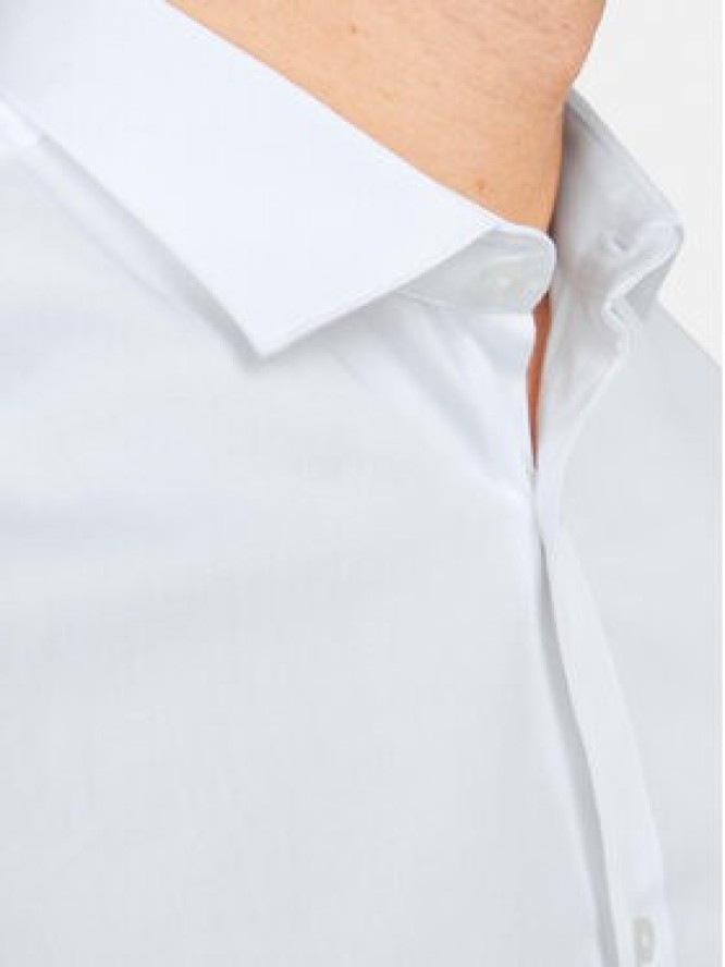 Jack & Jones Koszula Parma 12097662 Biały Super Slim Fit