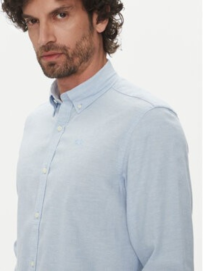 La Martina Koszula Alvin MAC006 TL141 Błękitny Regular Fit