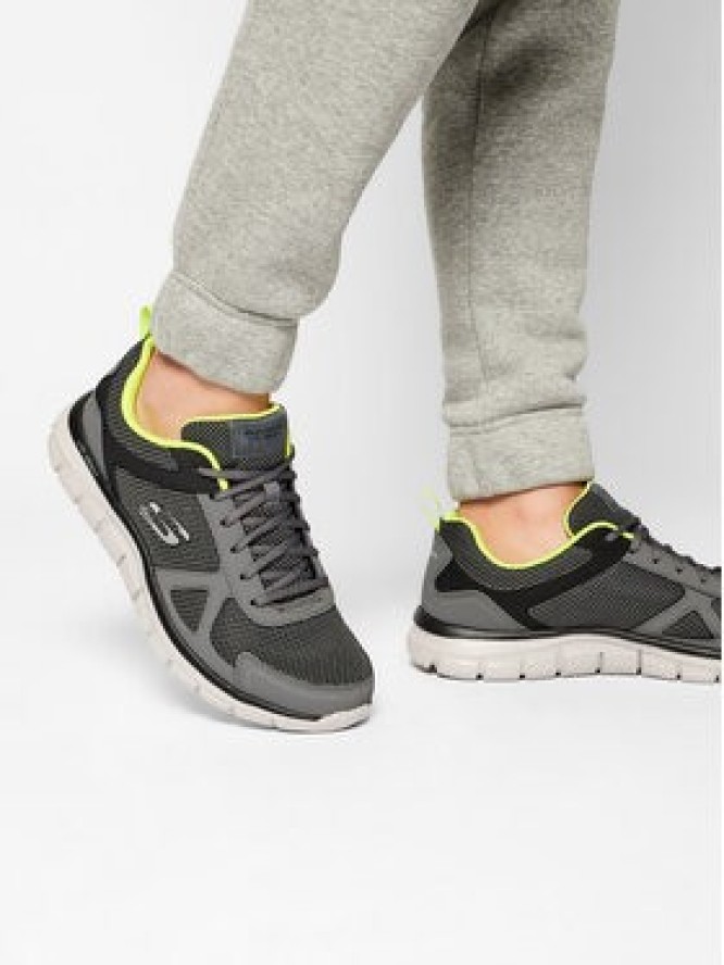 Skechers Sneakersy Track 52630/CCLM Szary