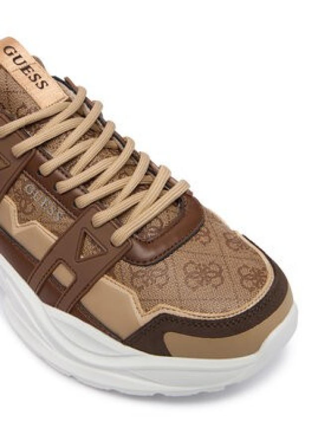 Guess Sneakersy FMPBEU FAL12 Brązowy