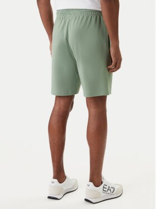 EA7 Emporio Armani Szorty sportowe 7M001315 AF13512 Zielony Regular Fit