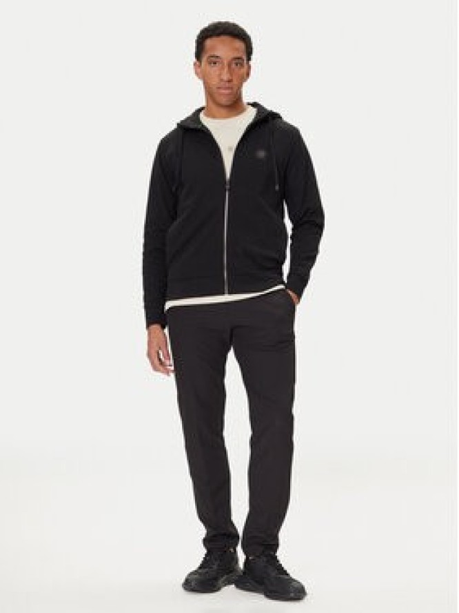 BOSS Bluza Saggy Future 50545581 Czarny Relaxed Fit