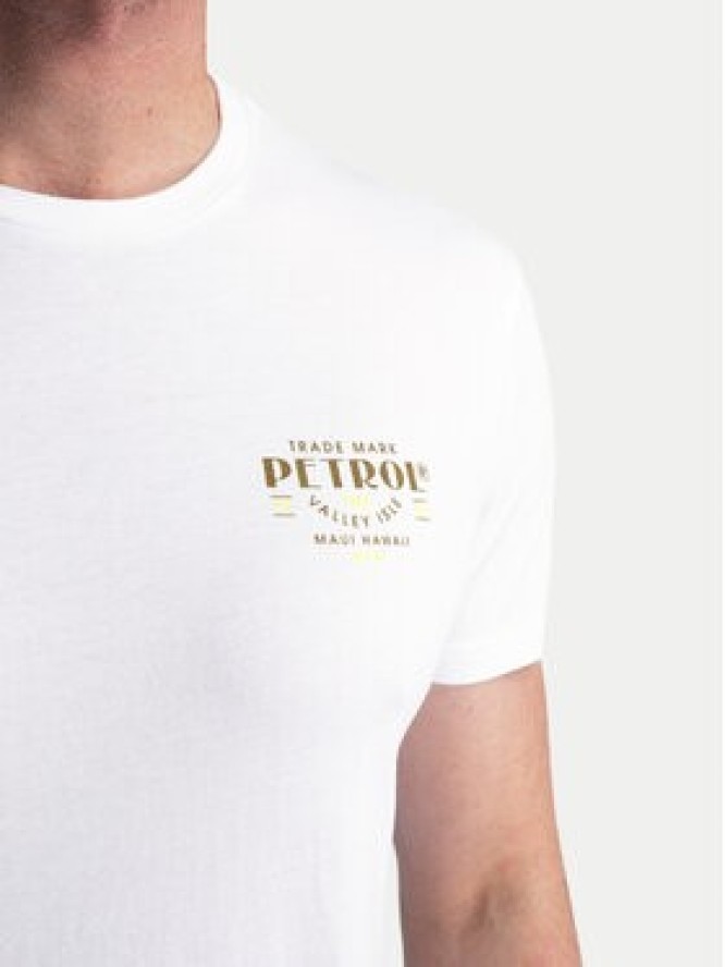 Petrol Industries T-Shirt M-1040-TSR603 Biały Regular Fit