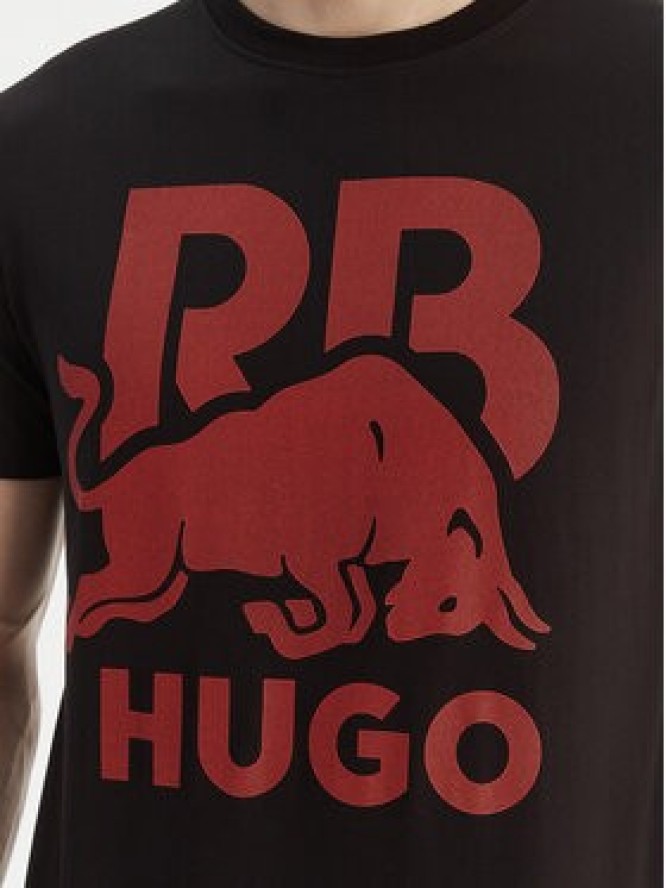 HUGO T-Shirt Dlix_RB 50559696 Czarny Regular Fit