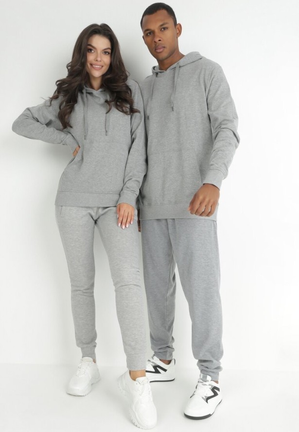 Jasnoszara Bluza Avaguna