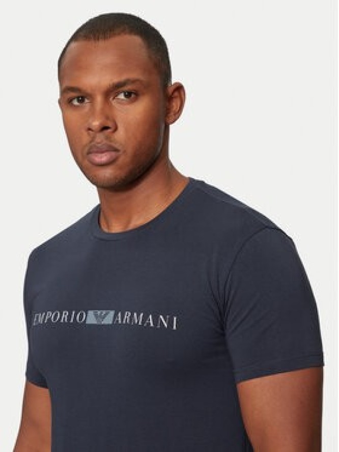 Emporio Armani Underwear T-Shirt 111971 4F525 00135 Granatowy Regular Fit