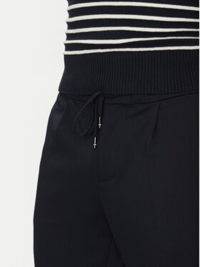 Tommy Hilfiger Spodnie materiałowe Punto MW0MW39197 Granatowy Regular Fit