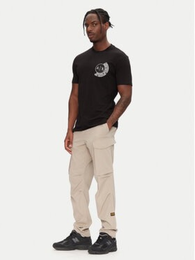 Armani Exchange T-Shirt XM000556 AF10358 UC001 Czarny Regular Fit