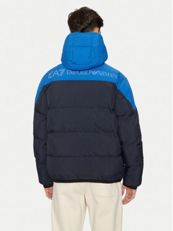 EA7 Emporio Armani Kurtka zimowa 6DPB30 PNDOZ 1562 Granatowy Regular Fit