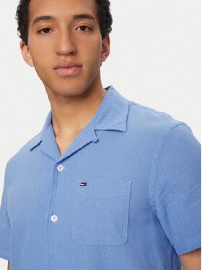 Tommy Jeans Koszula DM0DM23058 Niebieski Regular Fit