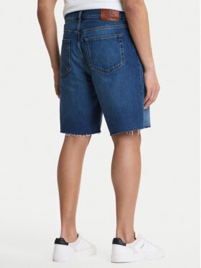 Calvin Klein Jeans Szorty jeansowe LV04RF793G Niebieski Regular Fit