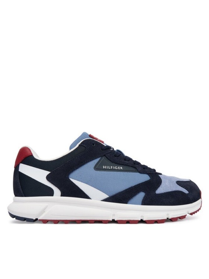 Tommy Hilfiger Sneakersy Outdoor Runner FM0FM05945 Niebieski