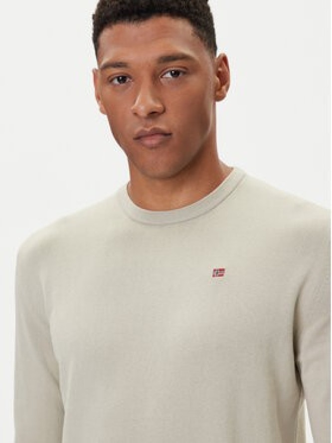 Napapijri Sweter Droz NP0A4I2G Szary Regular Fit