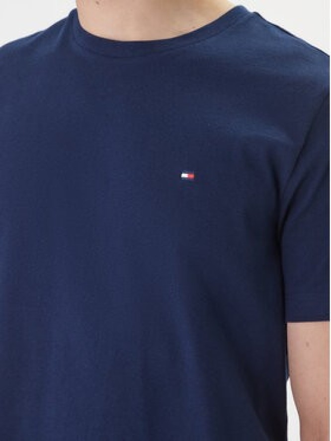 Tommy Hilfiger T-Shirt Ess Seasonal MW0MW39995 Granatowy Regular Fit