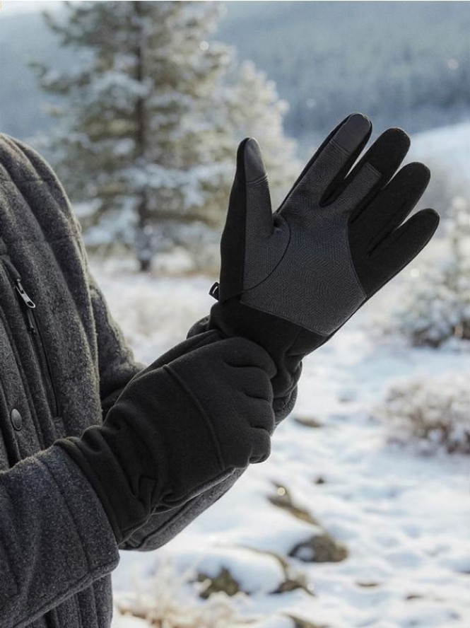 Rękawiczki - czarny