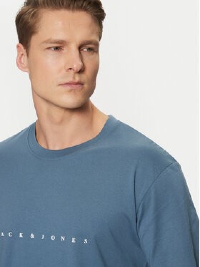 Jack & Jones T-Shirt Star 12234746 Niebieski Relaxed Fit