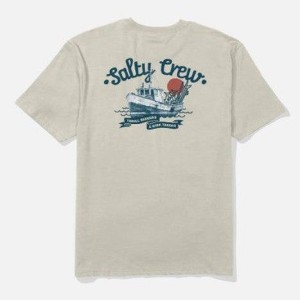 Koszulka Salty Crew Hauler Gray