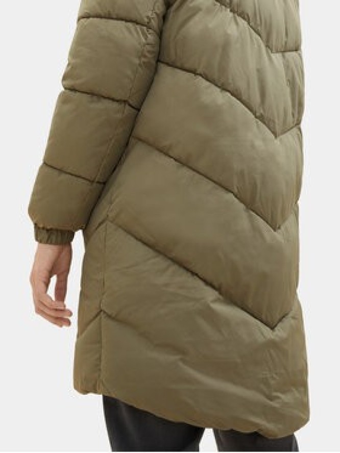 Tom Tailor Denim Kurtka zimowa 1037389 Zielony Regular Fit