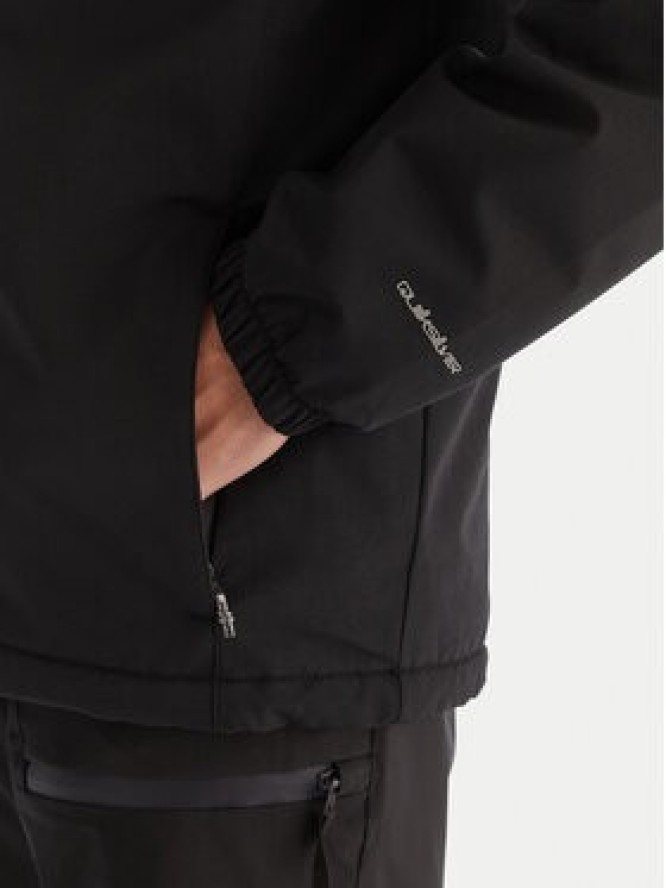 Quiksilver Kurtka przejściowa Overcast 3K EQYJK04202 Czarny Regular Fit