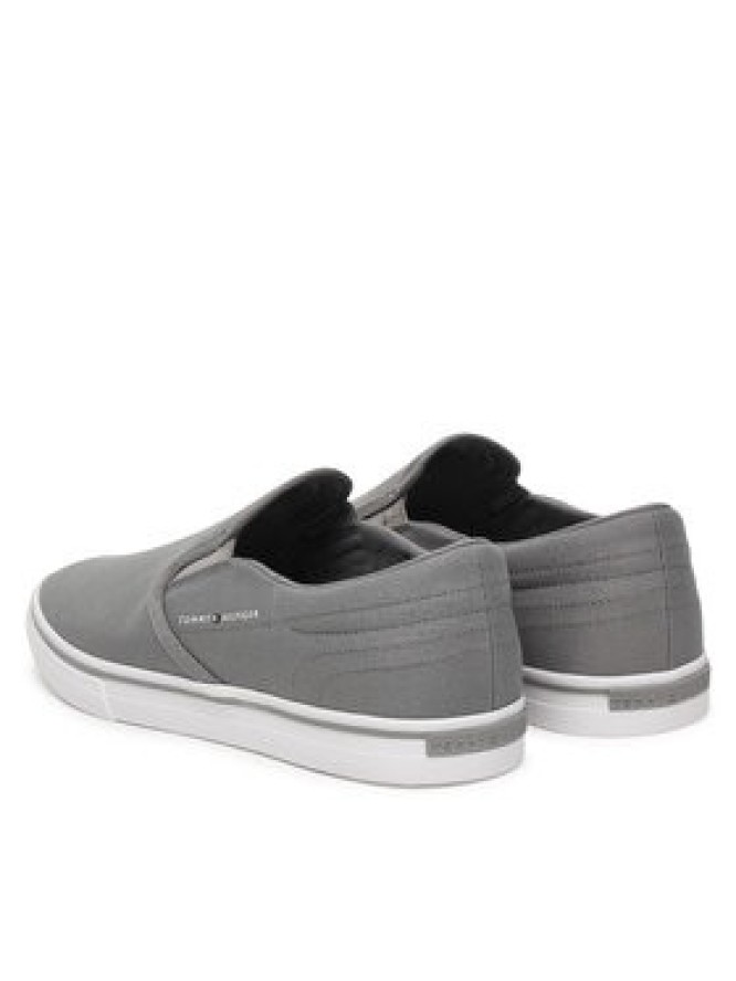 Tommy Hilfiger Tenisówki Vulc Core Slip On FM0FM05689 Szary
