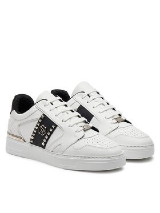 PHILIPP PLEIN Sneakersy AADS USC0658 PLE010N Biały