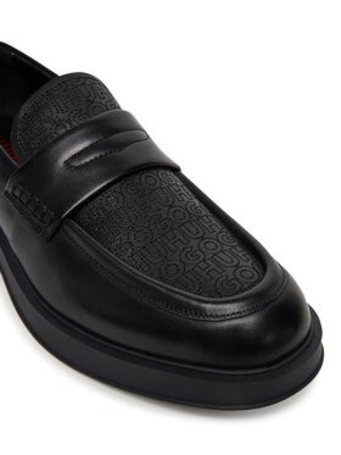 HUGO Loafersy Lenner 50548486 Czarny