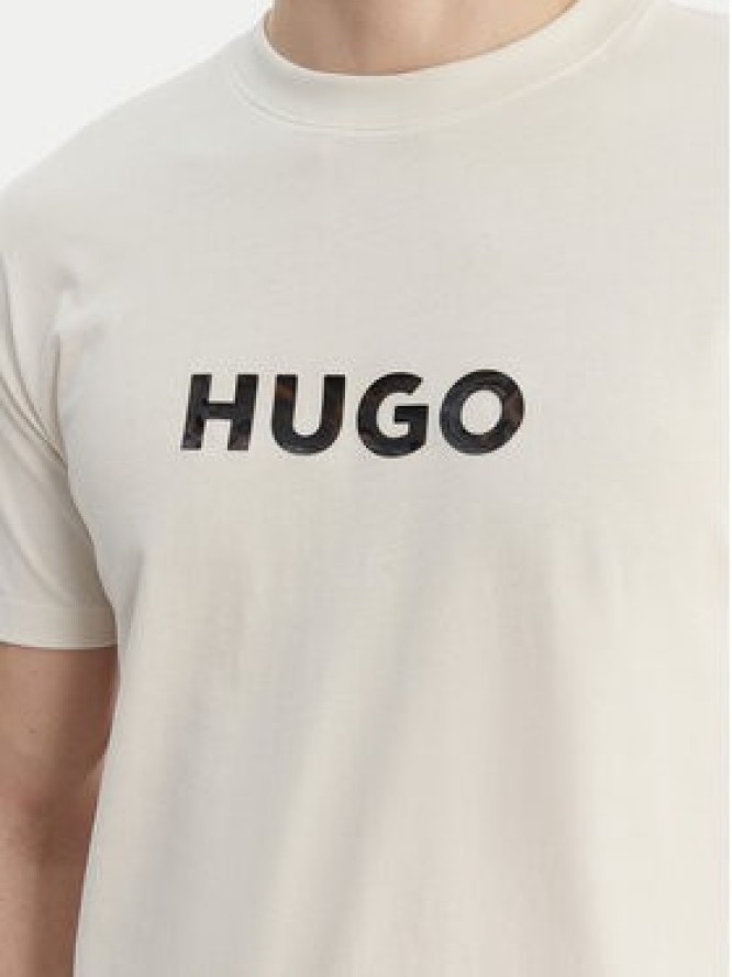 HUGO T-Shirt Dumeo 50557437 Écru Regular Fit