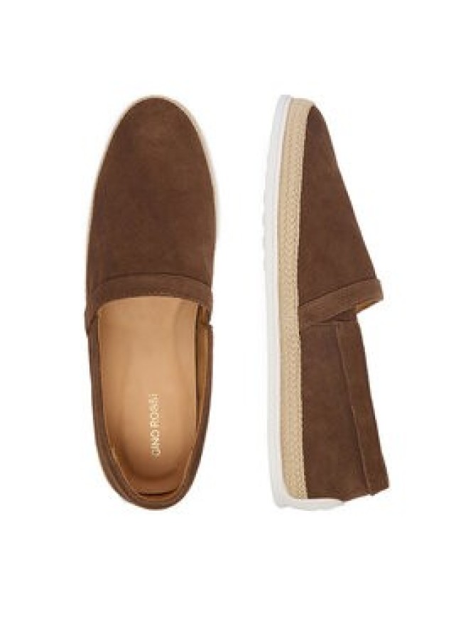 GINO ROSSI Espadryle EO-TOMO-01 126AM Brązowy