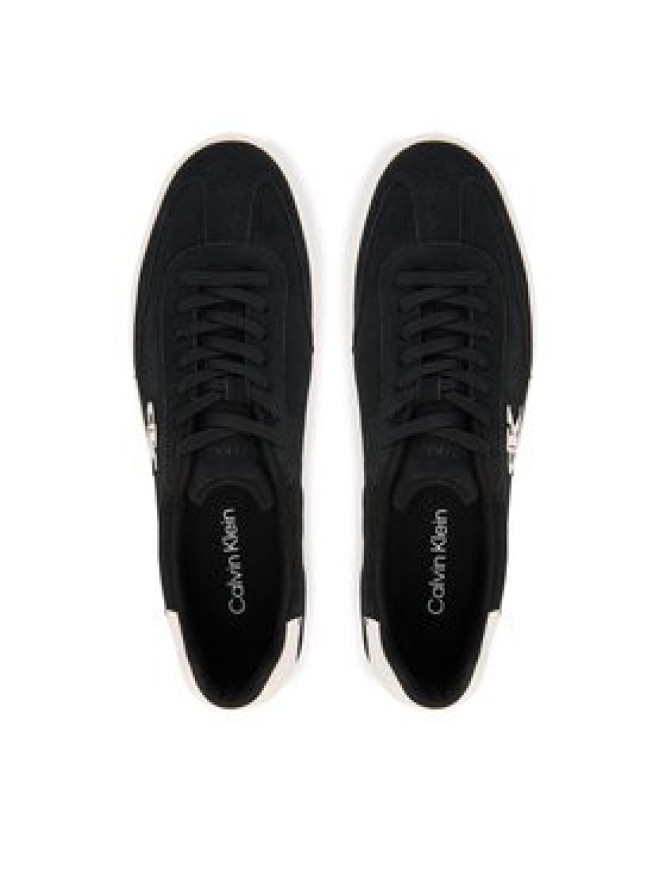 Calvin Klein Sneakersy Low Prof Cupsole Su HM0HM02125 Czarny