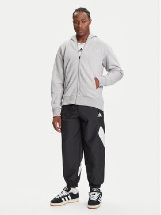 adidas Bluza ALL SZN Fleece IY4159 Szary Loose Fit