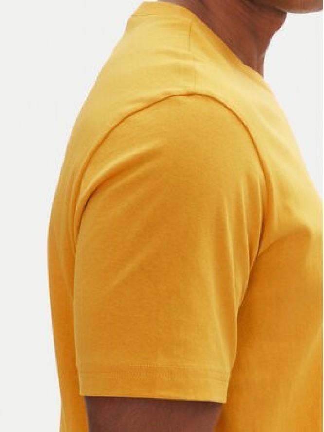 Champion T-Shirt 220761 Żółty Loose Fit