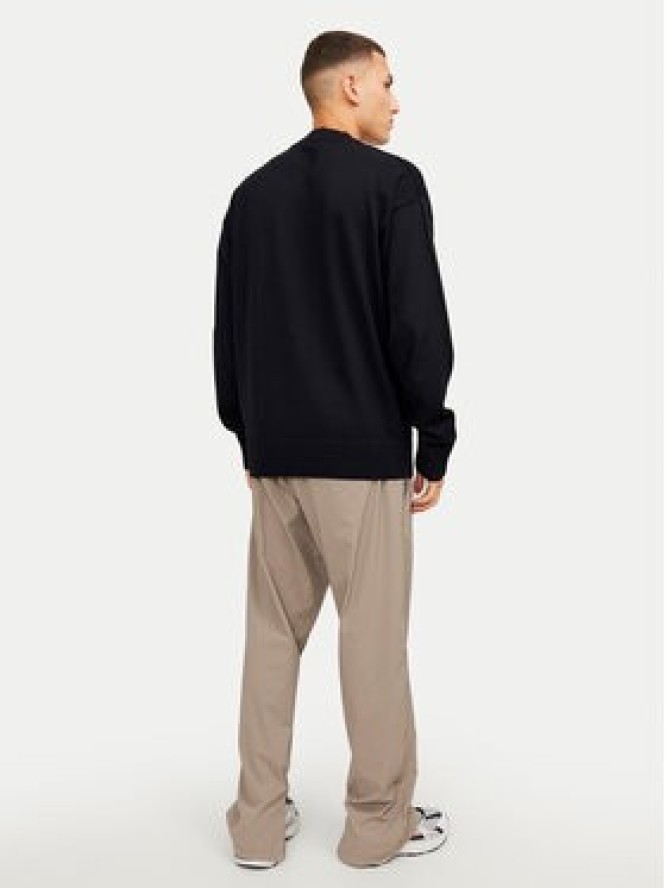 Jack & Jones Sweter Collective 12251556 Czarny Relaxed Fit