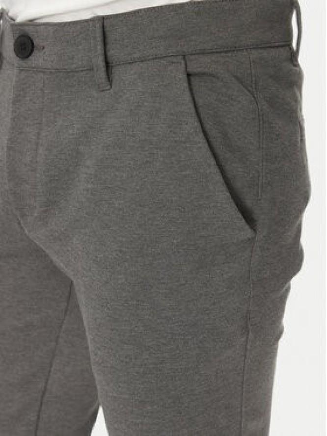 Blend Spodnie materiałowe 20716659 Szary Slim Fit