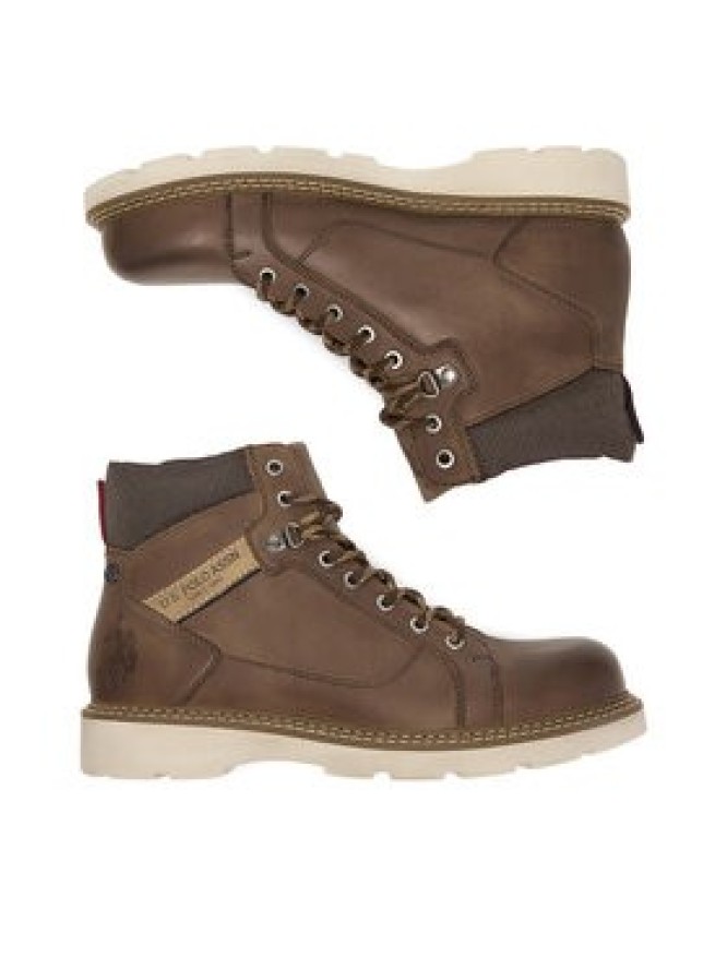 U.S. Polo Assn. Trzewiki EO-PATRIZ003M/ELN1 Brązowy