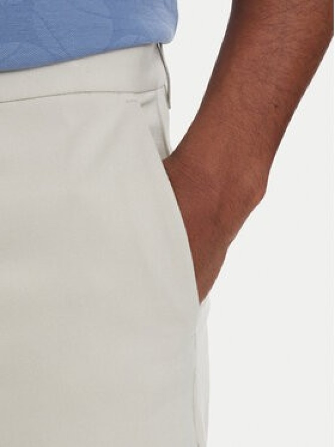 BOSS Szorty materiałowe S_Commuter-J 50511436 Beżowy jasny Slim Fit