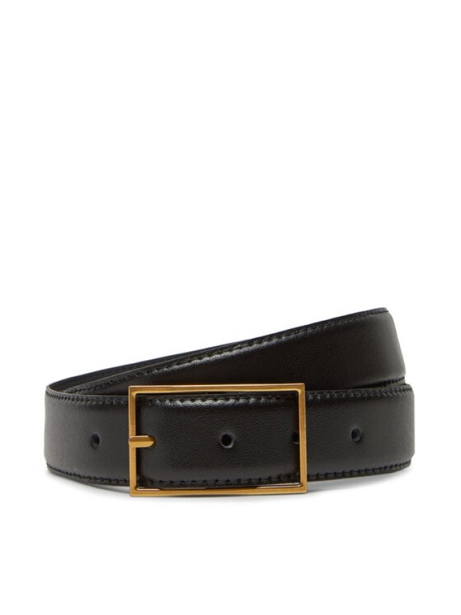 Calvin Klein Pasek Męski Classic Buckle Belt 30Mm LV04D7014G Czarny