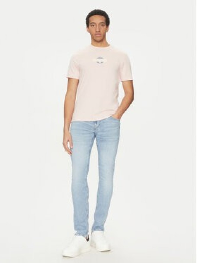 Guess Jeansy M5GAN1 D5MZ3 Niebieski Slim Fit