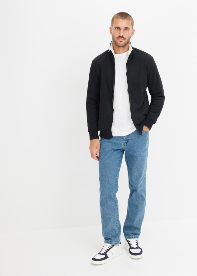 Dżinsy ze stretchem classic fit, straight