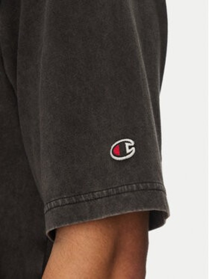 Champion T-Shirt 221257 Czarny Regular Fit