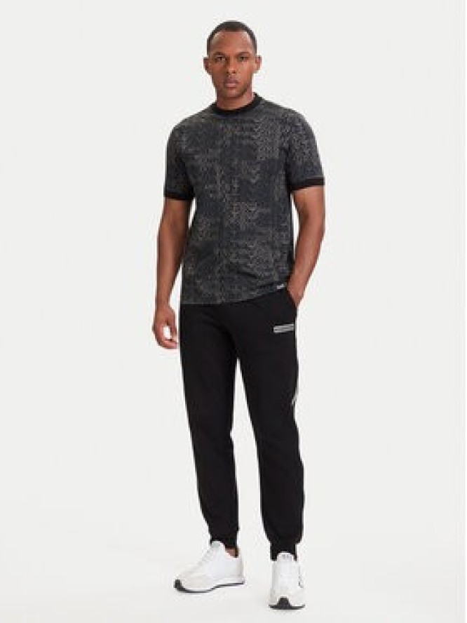 EA7 Emporio Armani T-Shirt 7M002819 AF12874 FC099 Czarny Regular Fit