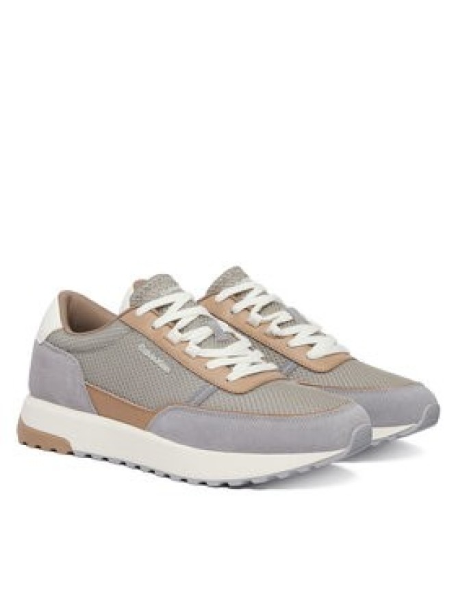 Calvin Klein Sneakersy City Runner Laceup Ny-Rec Su HM0HM02215 Beżowy