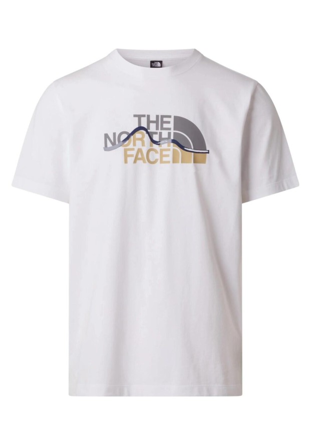 Koszulka turystyczna męska The North Face M Mountain Line Regular Tee