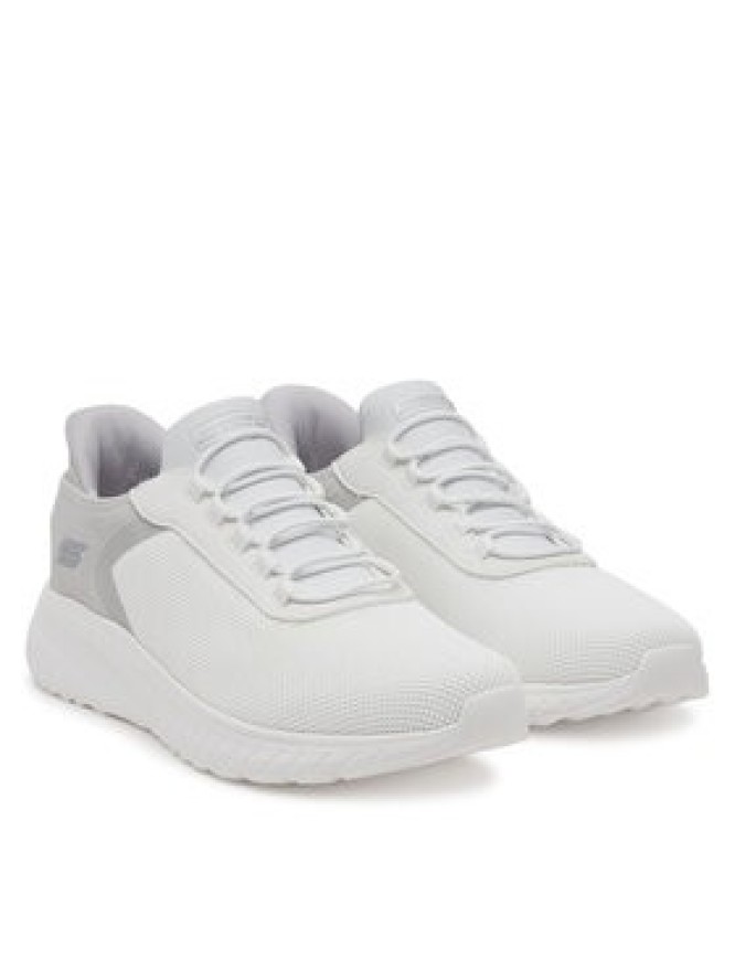 Skechers Sneakersy Bobs Squad Chaos-Tough Walk 118303/OFWT Biały