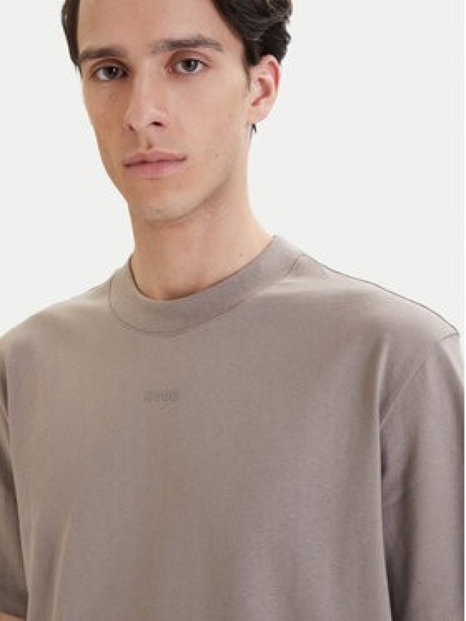 HUGO T-Shirt Dapolino 50488330 Beżowy Relaxed Fit