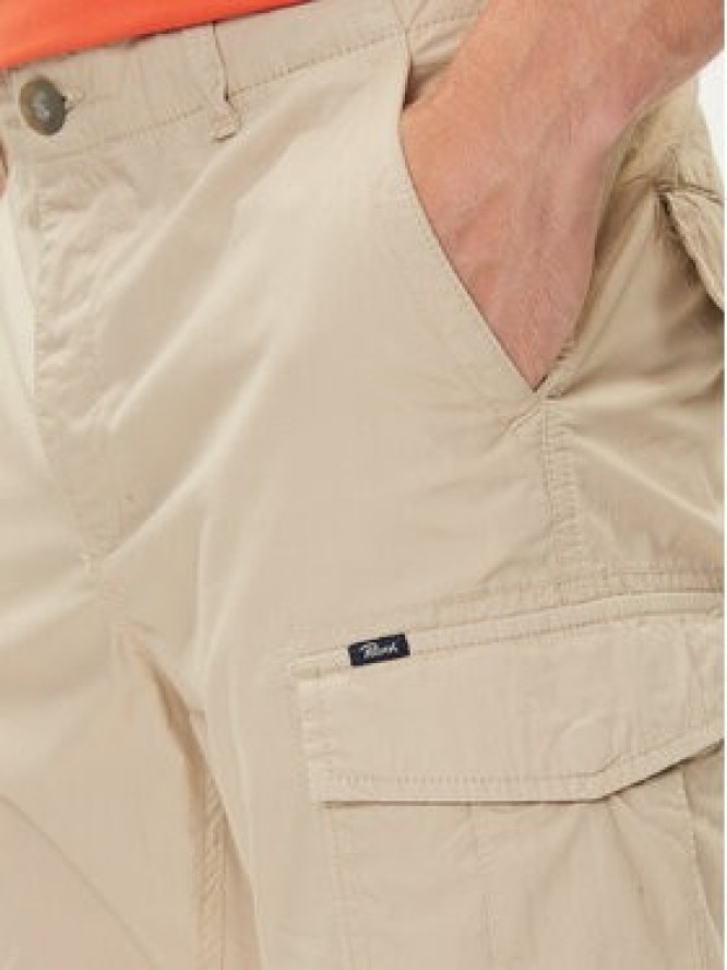 Petrol Industries Szorty materiałowe M-1050-SHO600 Beżowy Cargo Fit