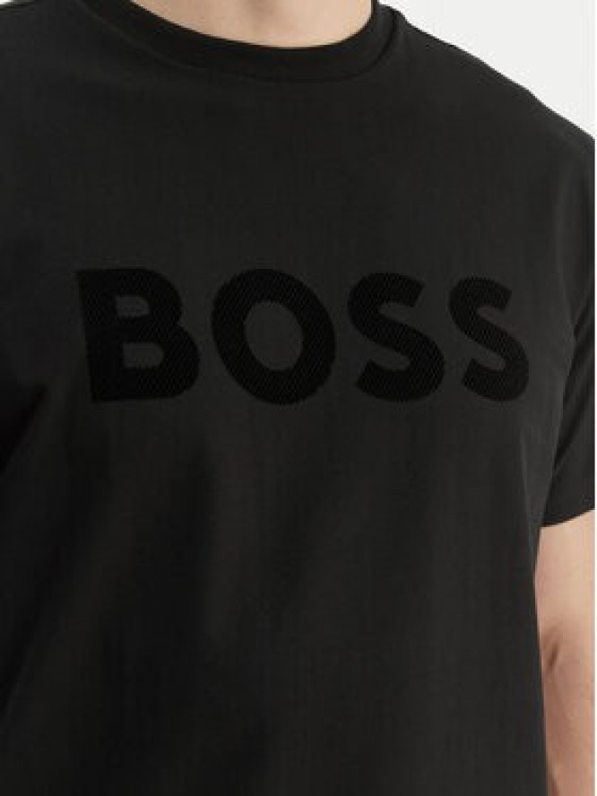 BOSS T-Shirt TS_Iconic Logo 50553636 Czarny Regular Fit