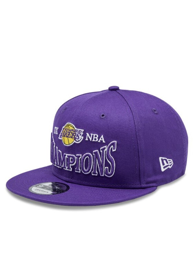 New Era Czapka z daszkiem Champions Patch 950 Lakers 60364222 Fioletowy